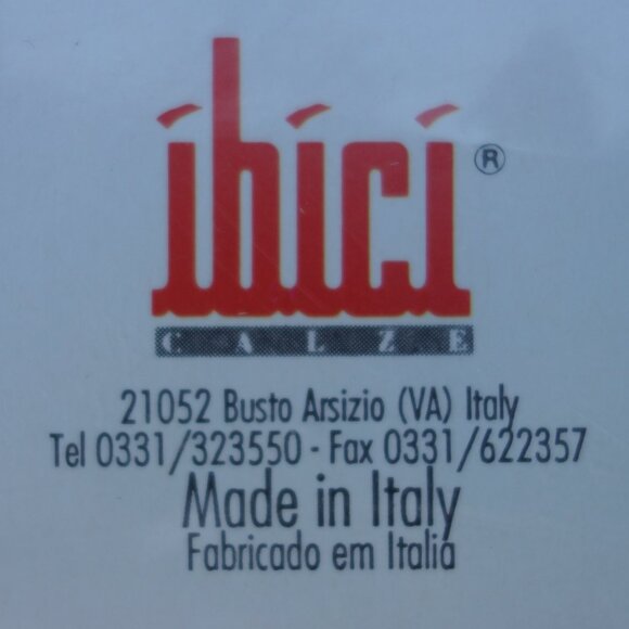 ibici calze Cleo Deluxe 15 den Size 2 Made in Italy Panty Hose *New in Package* - Picture 10 of 12